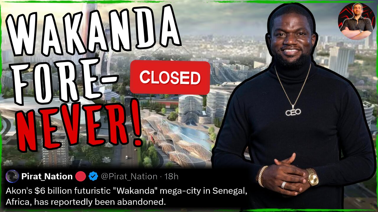 Akon City CLOSED! Wakanda Style Project ABANDONED and $6B WASTED!
