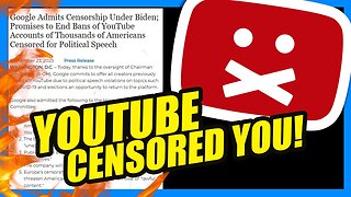 YouTube ADMITS They CENSORED Conservatives! What Else is Google Hiding?! | Clownfish TV
