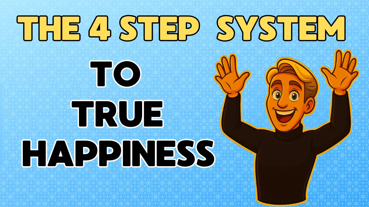 How to Be Happy | The 4-Step Truth Nobody Taught You