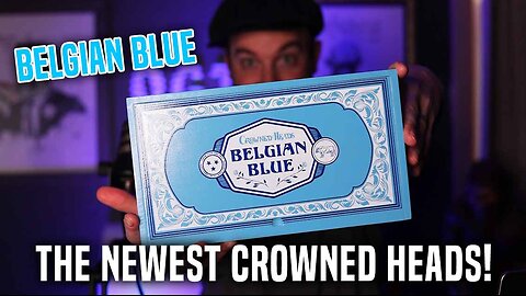 This Cigar Is 75% Ligero Leaves! Crowned Heads Belgian Blue!