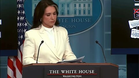 Tulsi Outlines Irrefutable Detailed Evidence How Obama & His Nat. Security Team Created False Intel