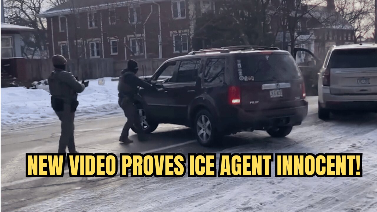 NEW Video Proves ICE Agent Innocent