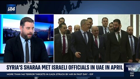 Syria's Sharaa met Israeli officials in UAE in April