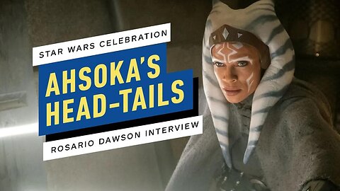Ahsoka Actress Rosario Dawson on Dueling With Head-Tails _ Star Wars Celebration 2022