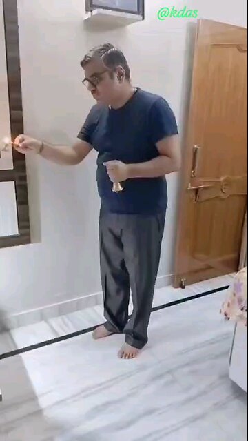 Husband and wife helping each other