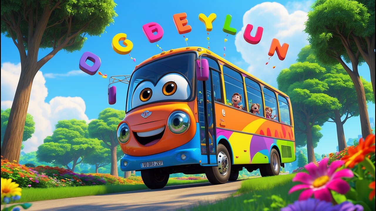 ABC English Alphabetic learning children nursery song learning