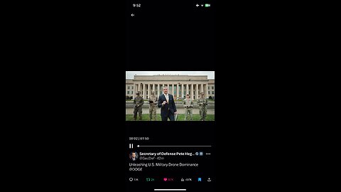 Secretary of Defence : drones