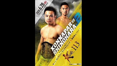 K-1 Krush 113 - Jun 28 2020 - Shinjuku, Tokyo