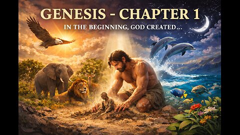 Genesis Chapter 1 The Beginning #creation #god #humanity #newbeginnings #life #jesuschrist #newlife