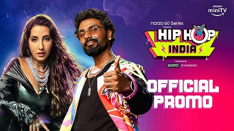 HIP HOP INDIA Official Pro Amazon miniTV | Nora Fatehi, Remo D'Souza, Wicked Sunny #Realme #Govo