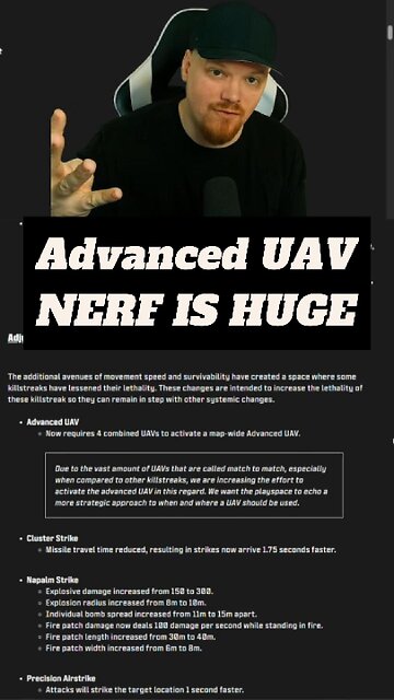 Advanced UAV MEGA Nerf on Warzone! Daily Warzone Tips! #warzone