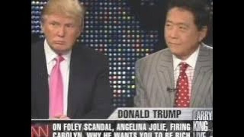 Mr Donald Trump And Robert Kiyosaki Live On Camera....