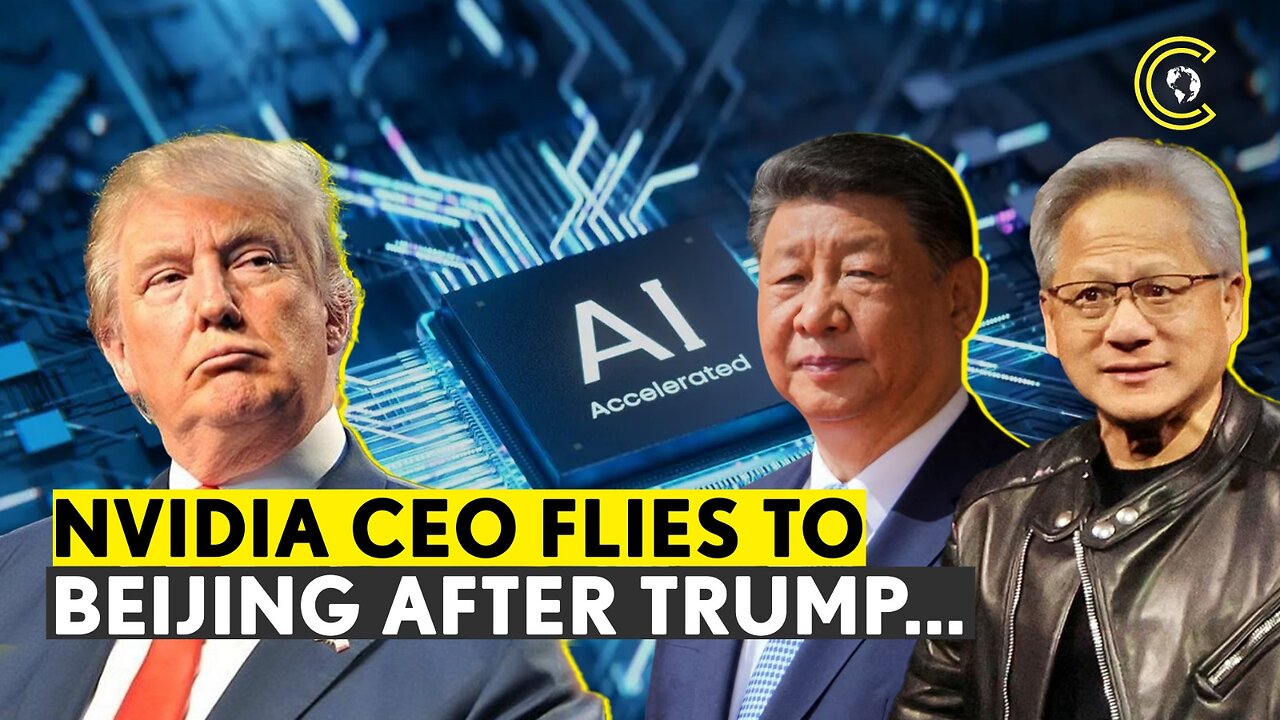 Nvidia CEO Jensen Huang Rushes To China As Trump's Tariffs Deal $5.5 Bn Blow To Chipmaker | CLRCUT
