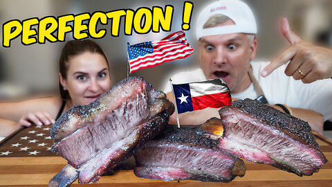 My Best Cook Yet !! Brits BBQ Beef Short RIbs Texas Style! *WOW*
