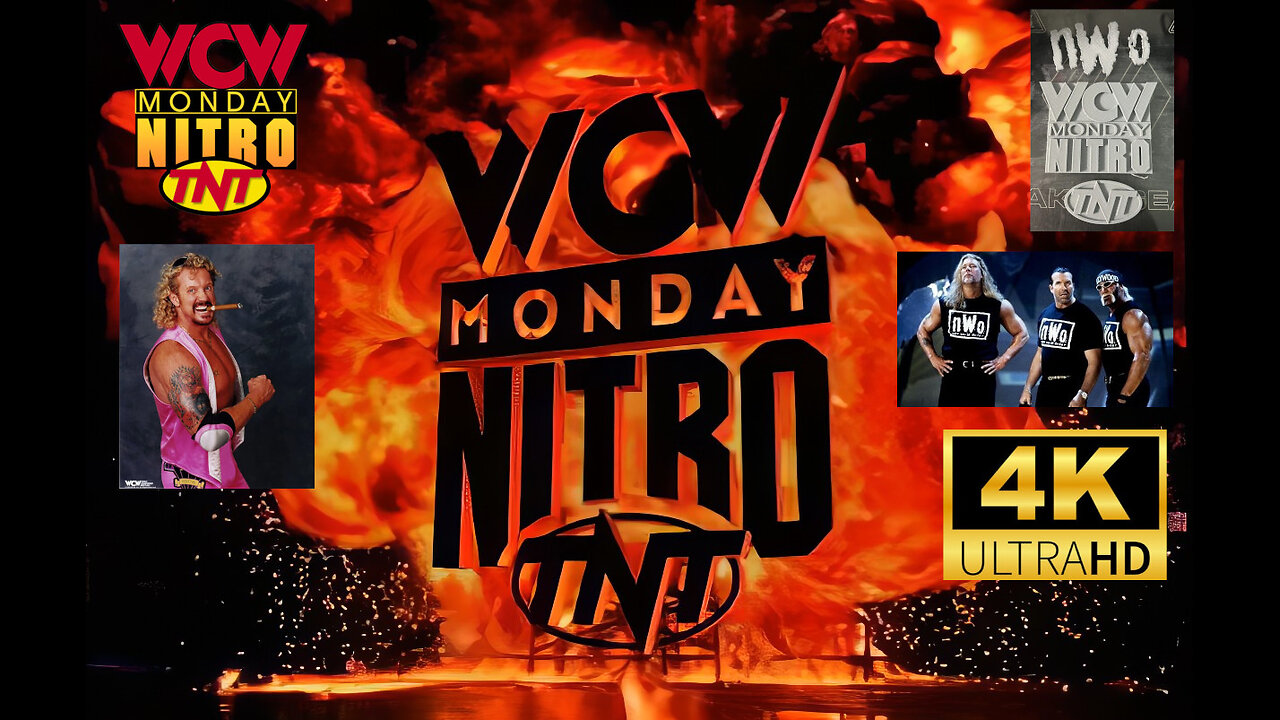 WCW Monday Nitro Dec 16 1996 Intro (AI Upscaled) (4k) (60fps)