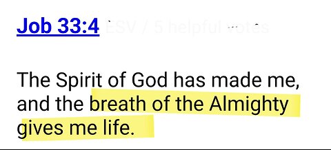 The Breath of the Almighty is OK to disregard for the cells