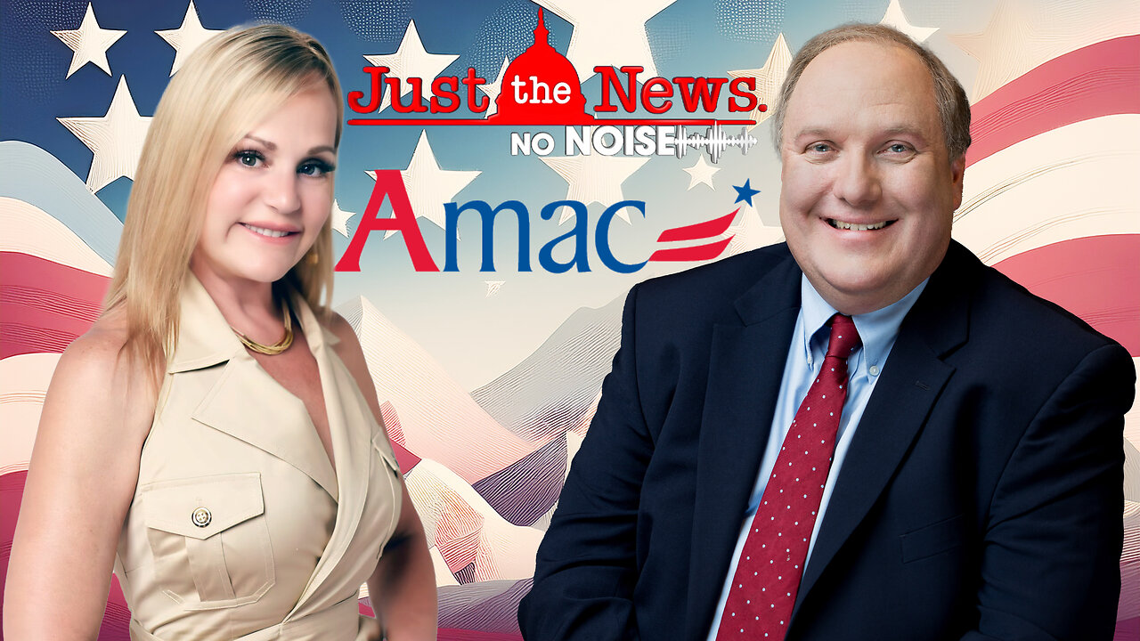 JUST THE NEWS NO NOISE AMAC SPECIAL EDITION WITH JOHN SOLOMON & REBECCA WEBER WED MARCH 26, 2025 9PM ET