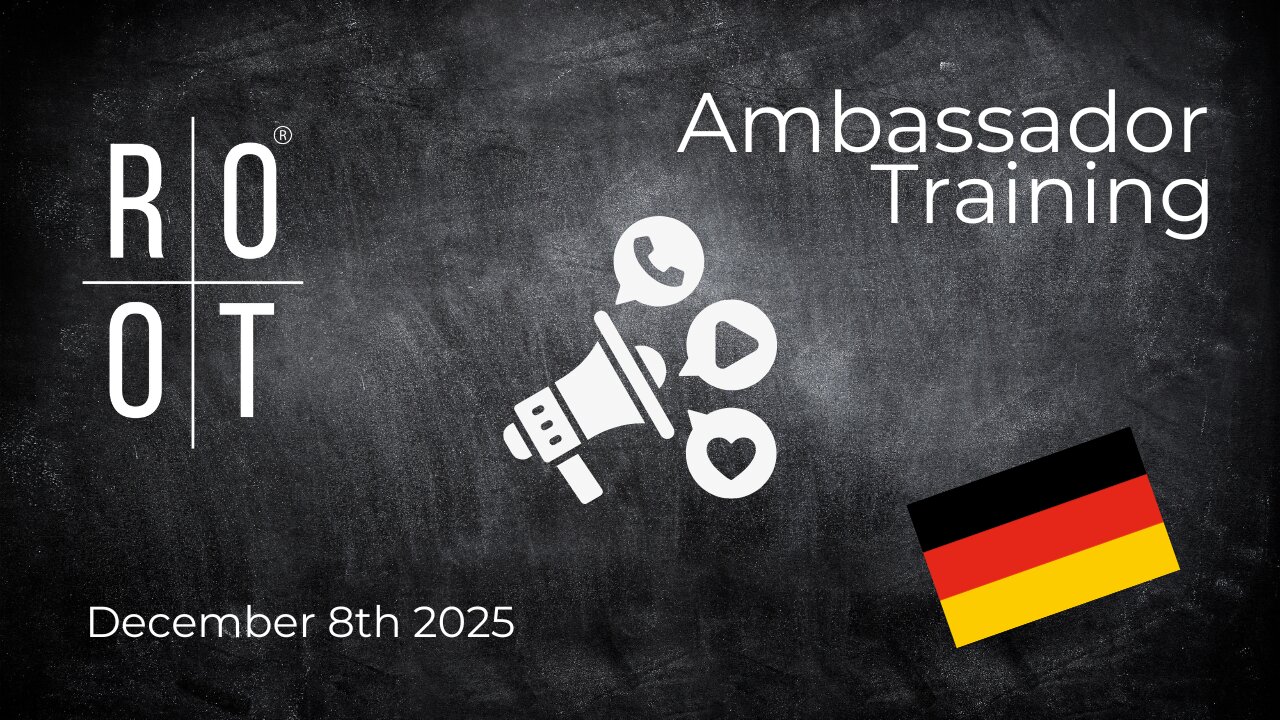 Social Media Growth & Root Updates | Botschafter-Schulung | 8. Dezember 2025 | German