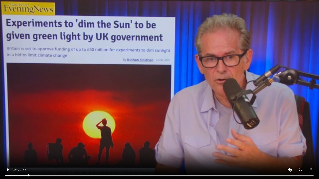 UK approves experiments to dim the Sun▮The Jimmy Dore Show