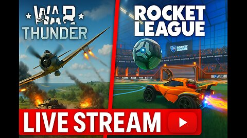 Warthunder & Rocket League Live Stream (TVMA)