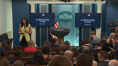 White House press briefing amid Iran conflict