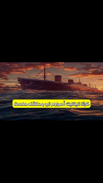 كارثة تايتانيك: أسرار لم تروَ وحقائق صادمة #تايتانيك #كارثة #غموض