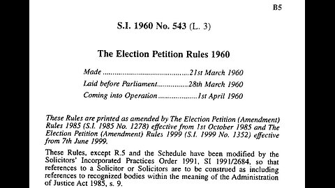 Election Petition news -