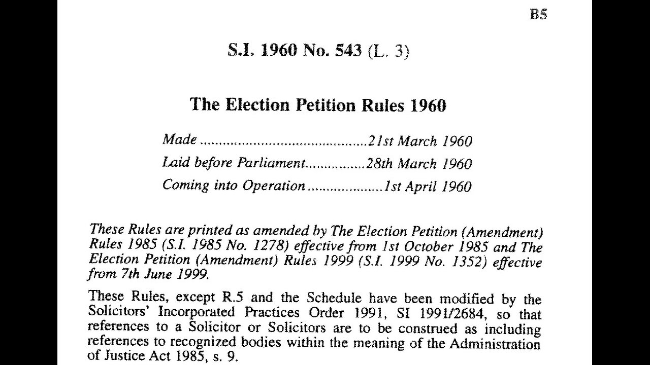 Election Petition news -