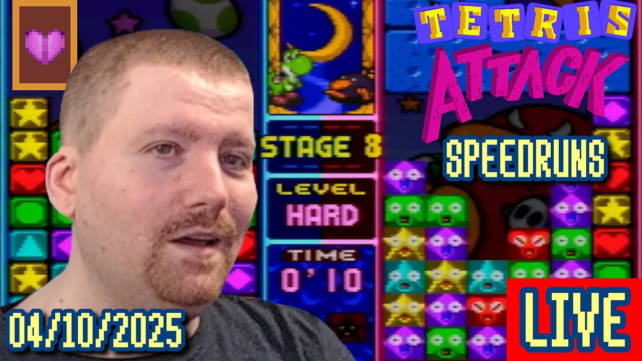 [Tetris Attack Speedruns] TA2025 Training: Learning From My Mistakes Edition, Doods!