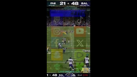Pick Pick FG BAL 51 vs PHI 21 #AllMadden #Madden25 #NFLmadden #madden