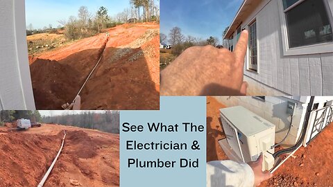 See What More the Plumber & Electrician Did