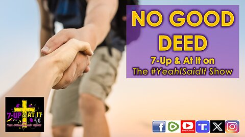 WORD OF THE DAY: 1 TIMOTHY 5:25 - NO GOOD DEED