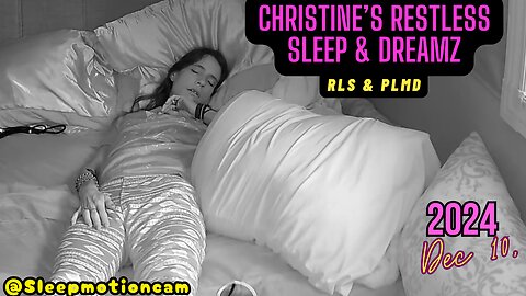 📽️FULL NIGHT SLEEP STREAM😴 Dec 10, 2024 (PLMD)