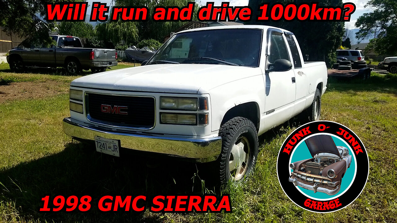 1998 GMC Sierra - will it run? part 2