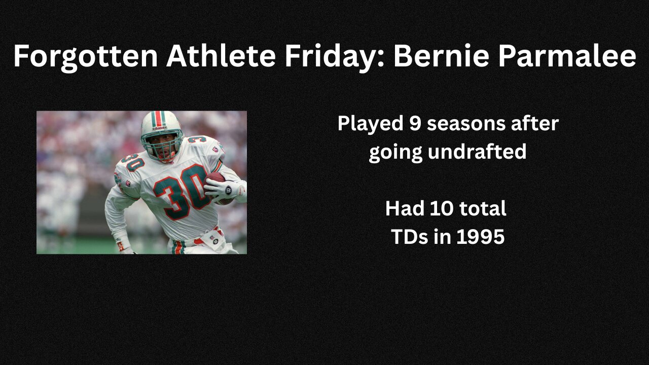 Forgotten Athlete Friday #192: Bernie Parmalee