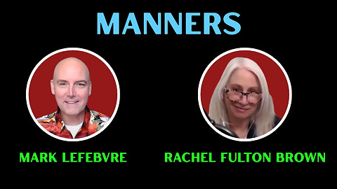 Be Polite! with Professor Rachel Fulton Brown!