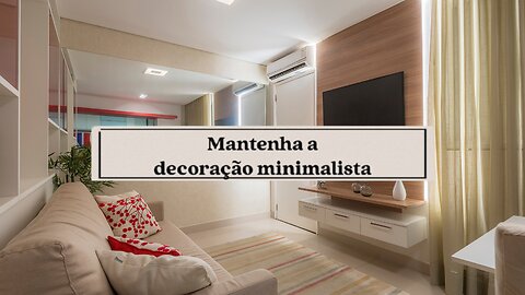Como o Minimalismo Pode Ampliar sua Sala Pequena #shorts #sala #minimalismo