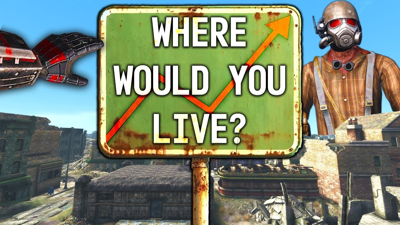 What is the Best Town in Fallout 3's Capital Wasteland to Live in?
