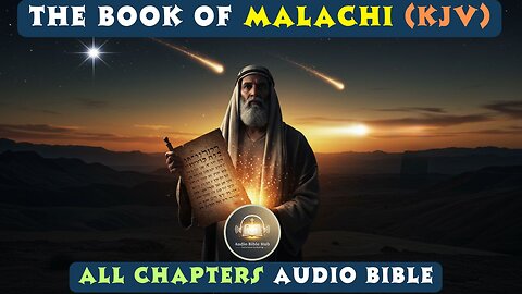 The Book of Malachi (KJV) - Full Audio Bible | God’s Messenger & Final Prophecy