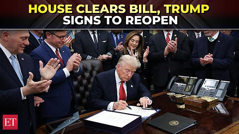 ‘It’s Over!’ Trump signs Bill, ending America’s longest shutdown after 43 days