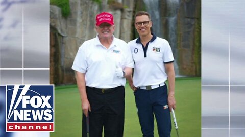 'VERY NICE': Finnish president reveals Trump's golf game