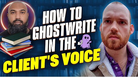 Ghostwrite in Client's Voice w/ Nabeel Azeez & Celebrity Ghostwriter and Writing Coach Joshua Lisec