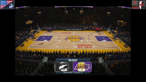 Basket Hoops 2025-2026: Game #10 [Los Angeles Lakers vs. Toronto Raptors]