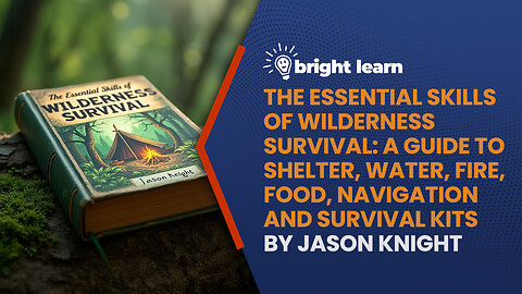 BrightLearn - The Essential Skills of Wilderness Survival: A Guide to Shelter, Water, Fire, Food, Navigation and Survival Kits by Jason Knight