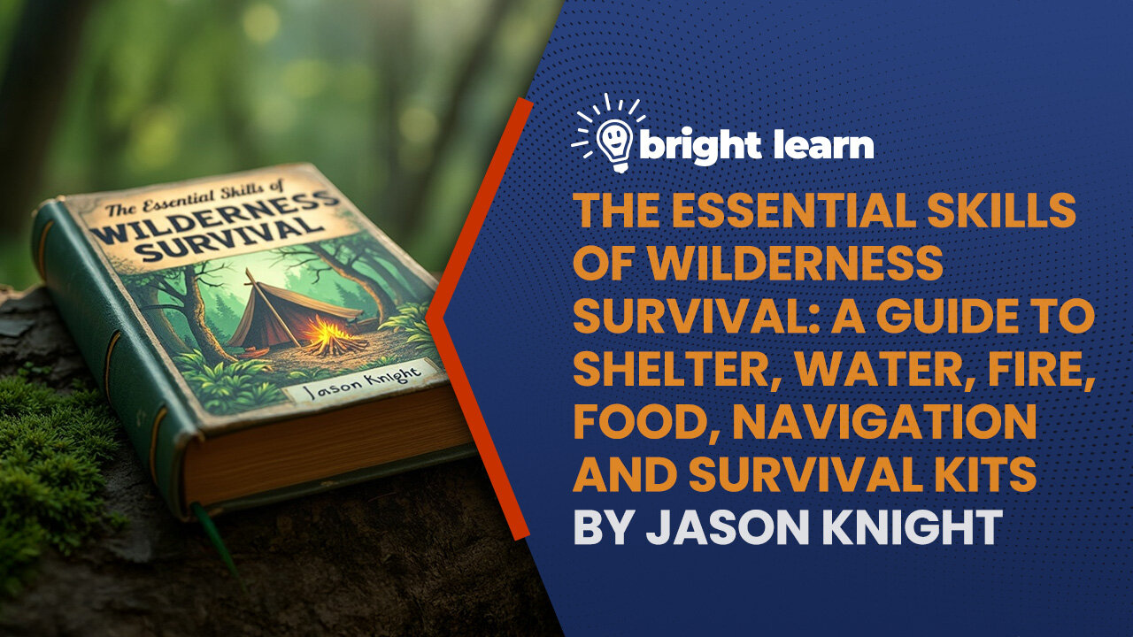 BrightLearn - The Essential Skills of Wilderness Survival: A Guide to Shelter, Water, Fire, Food, Navigation and Survival Kits by Jason Knight
