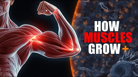 How Muscles Actually Grow 😮 | The Science Behind Muscle Growth Explained #Shorts