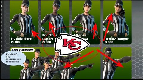 Secret NFL Addition to the Fortnite Item Shop!