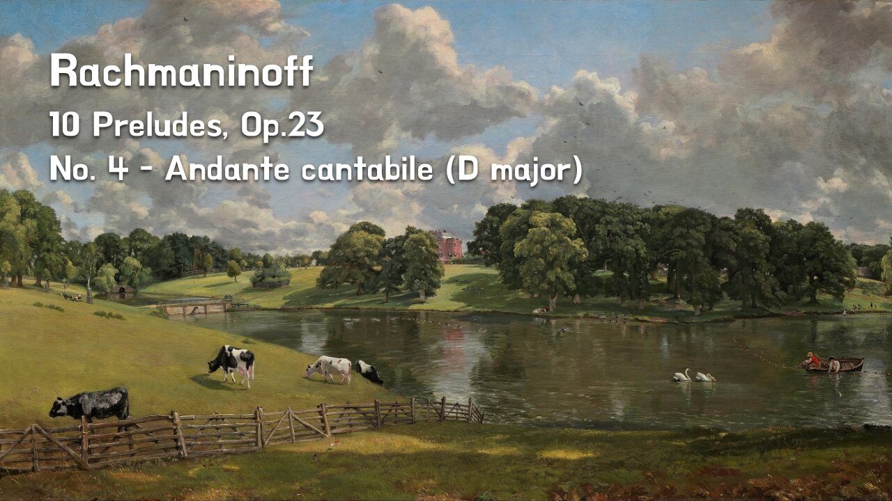 Rachmaninoff — Ten Preludes Op 23 No 4