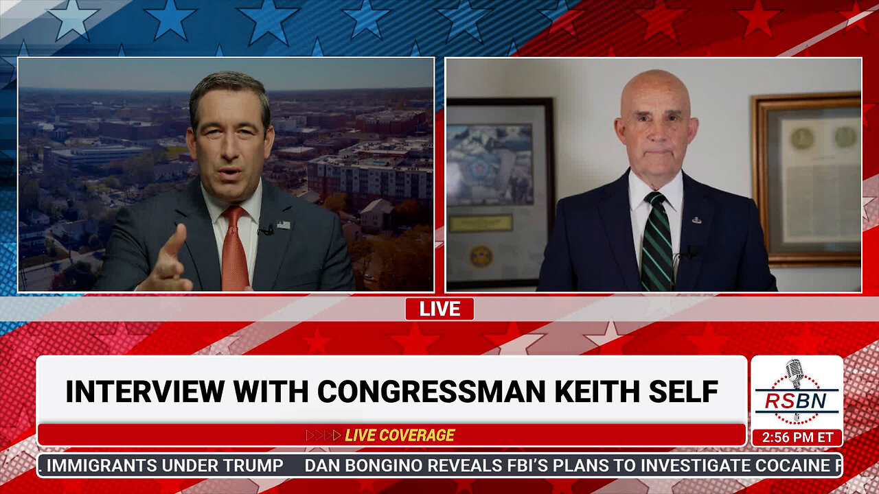 WATCH: Matthew Alvarez Interviews Congressman Keith Self - 5/28/25