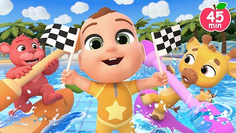 Swimming pool games! Swimming song